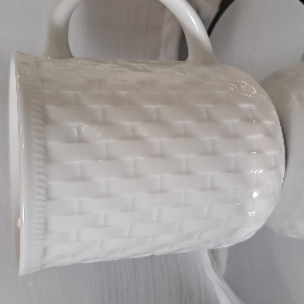 Hand Painted Ceramic Coffee Tea Cocoa Customizable Drink Upcycle Mug Cup - Picture 4 of 6